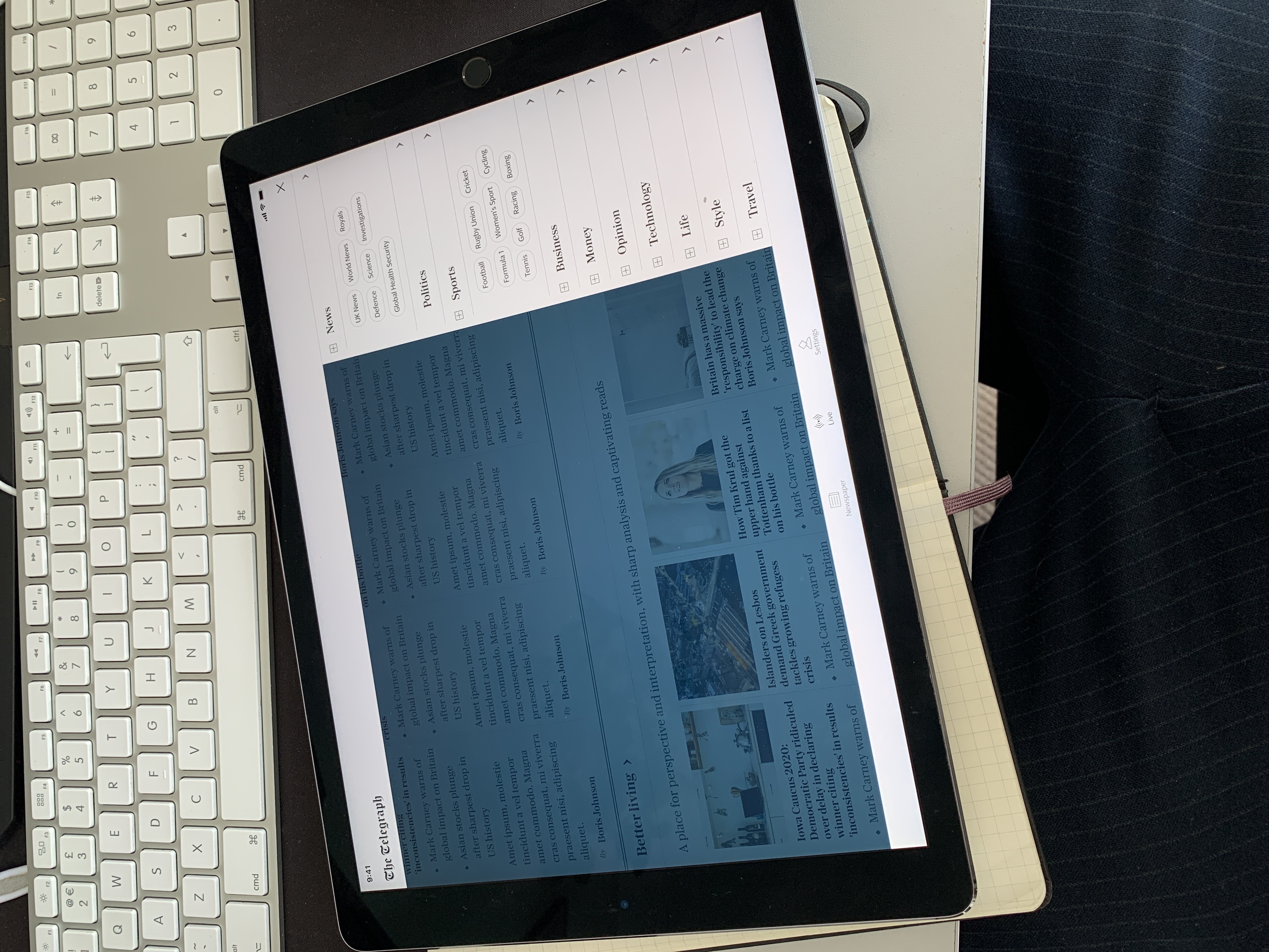 Navigation prototype test 3