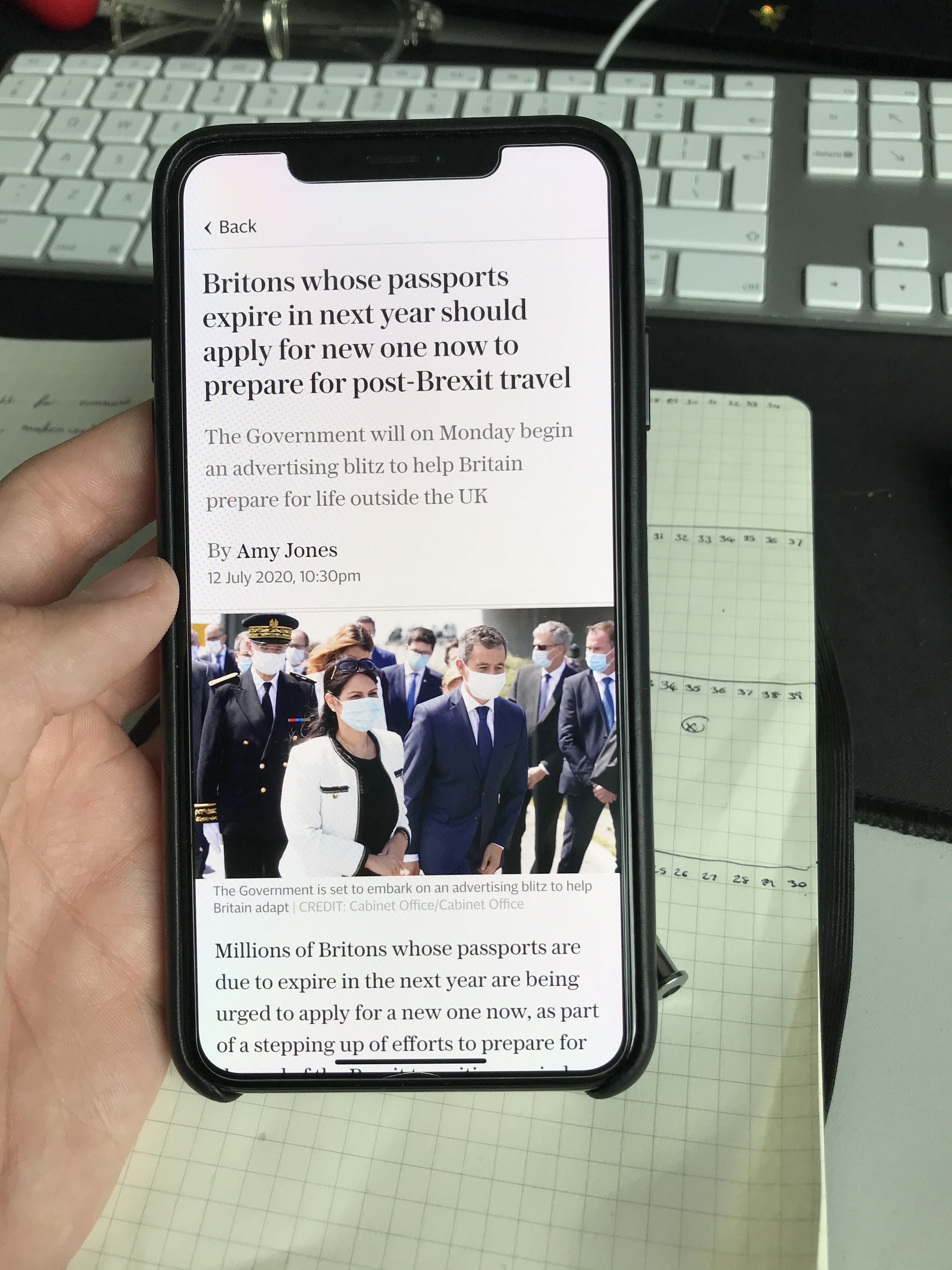 Text scaling step 3